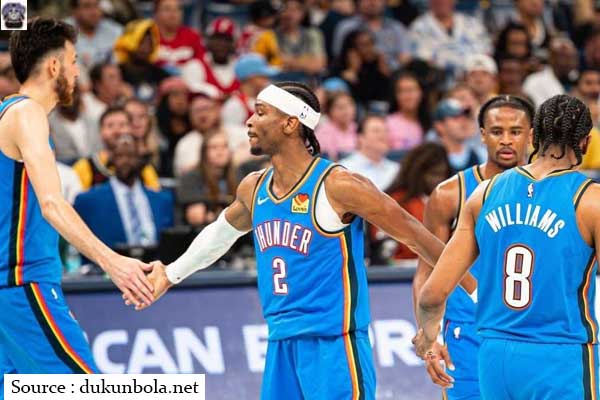 Thunder Unggul 3-0 atas Grizzlies, Kemenangan Epik di Game 3