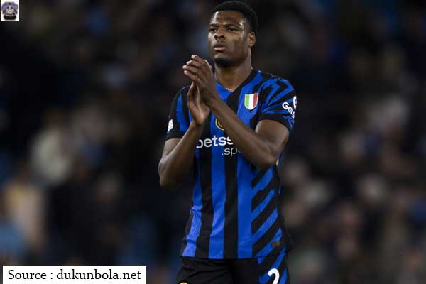 Denzel Dumfries Menggila! Pahlawan Inter Milan Taklukan Barcelona