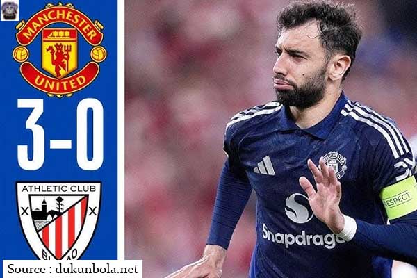 Manchester United On Fire! Setan Merah Mengamuk Tumbangkan Bilbao
