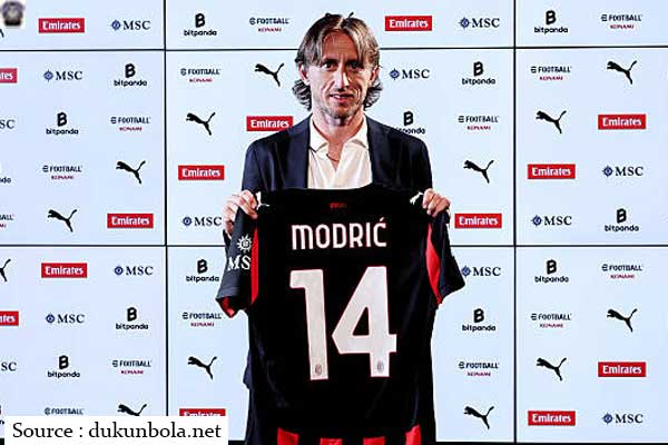 Luka Modric Resmi ke AC Milan, Siap Buktikan Masih Bisa Bersinar