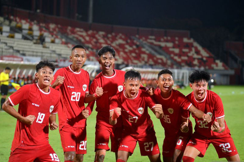 Garuda Muda Siap Uji Mental dan Taktik Hadapi Brasil U-17